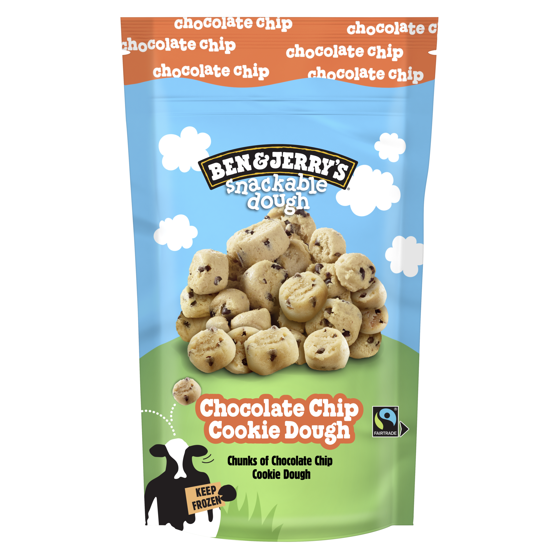 Chocolate Chip Cookie Dough Chunks - Bag