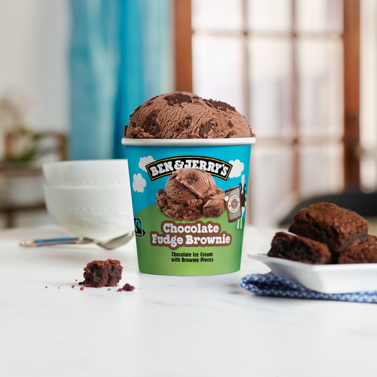 Chocolate Fudge Brownie Ice Cream - Pint 4 / 4