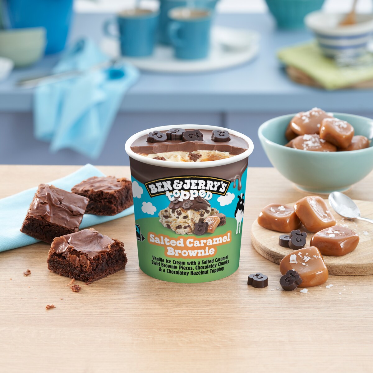 Salted Caramel Brownie Topped - Pint 4 / 4