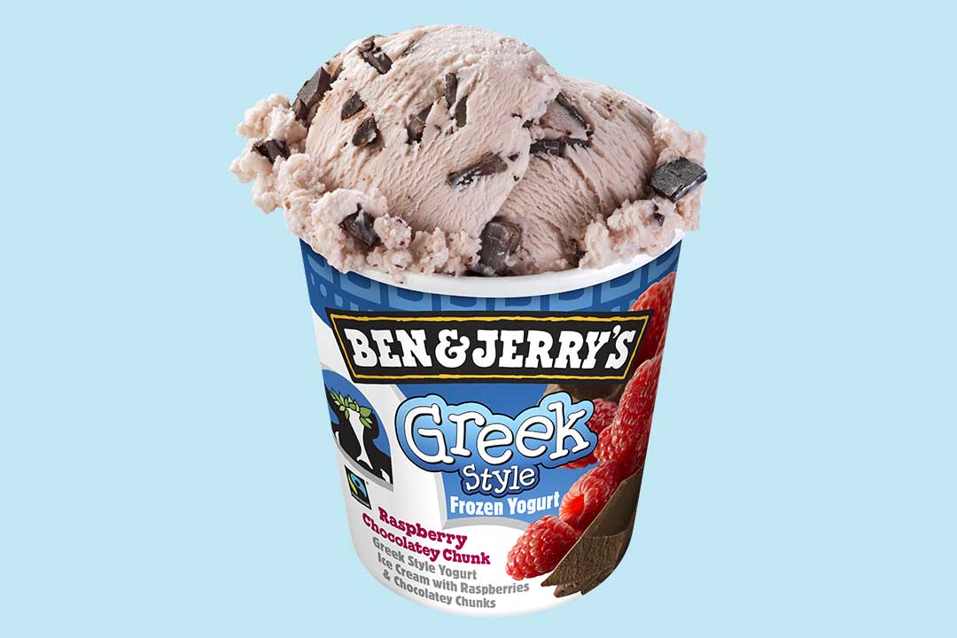 Een beker Grieks yoghurtijs